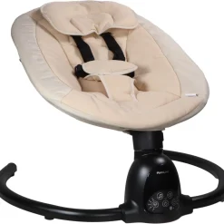 MamaLoes Noud Beige Elektrische Babyschommel
