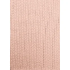 MamaLoes Oudroze 70x100cm Knitted Wiegdeken