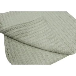 MamaLoes Sage Groen 100x150cm Knitted Ledikantdeken