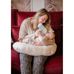 MamaLoes Soft Cotton Ecru Medium Voedingskussen