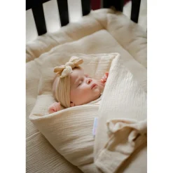 MamaLoes Soft Cotton Ecru 80 x 100 cm Boxkleed