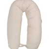 MamaLoes Soft Cotton Ecru Voedingskussen