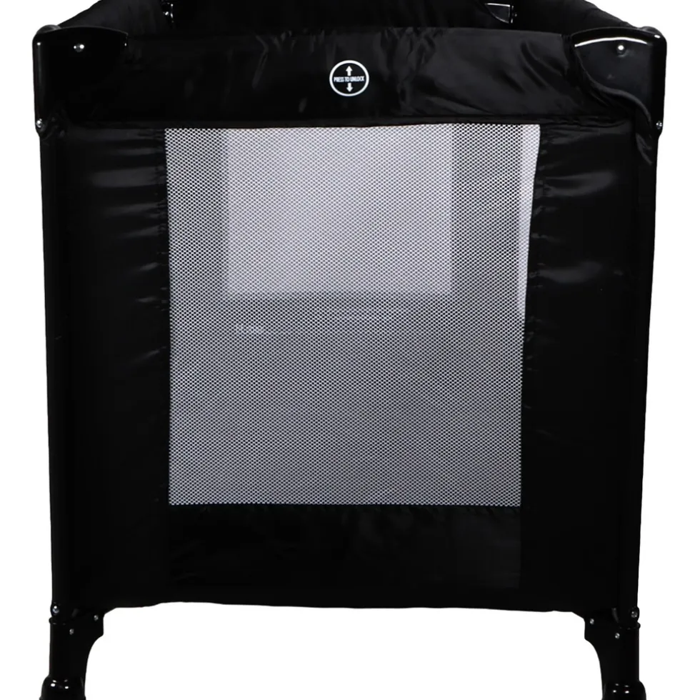 MamaLoes Soof Zwart Campingbed