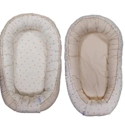 MamaLoes Stippen Omkeerbaar Babynest
