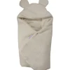 MamaLoes Teddy Boucle Naturel Multifunctioneel Wikkeldeken