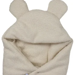 MamaLoes Teddy Boucle Naturel Multifunctioneel Wikkeldeken