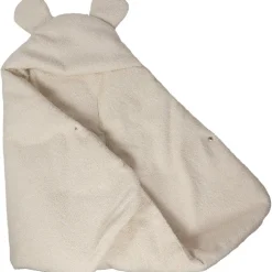 MamaLoes Teddy Boucle Naturel Multifunctioneel Wikkeldeken