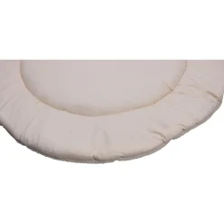 MamaLoes Teddy Boucle Naturel 90 cm Rond Omkeerbaar Boxkleed