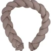 MamaLoes Teddy Boucle Nougat 210 cm Braided Bedbumper