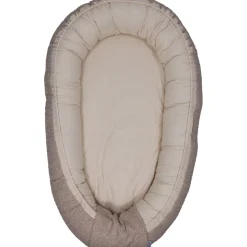 MamaLoes Teddy Boucle Nougat Omkeerbaar Babynest