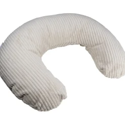 MamaLoes Velours Rib Beige Medium Voedingskussen