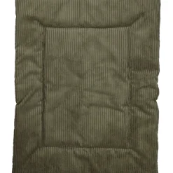 MamaLoes Velours Rib Groen 80 x 100 cm Omkeerbaar Boxkleed