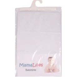 MamaLoes Wit 90 x 90 cm Boxmatras Hoeslaken