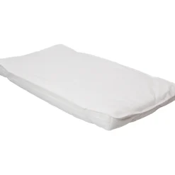 MamaLoes Wit Jersey 40 x 80 cm Waterproof Matrasbeschermer met elastieken