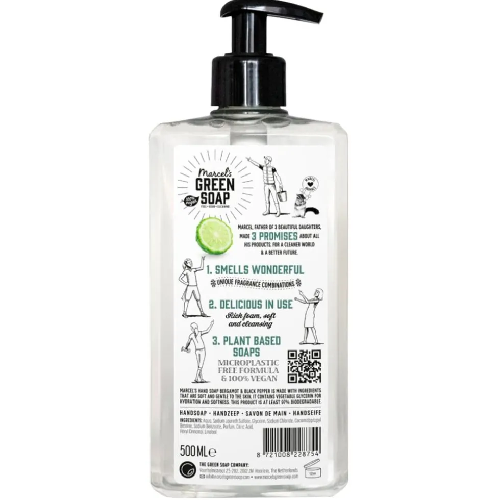 Marcel's Green Soap Bergamot & Black Pepper Handzeep