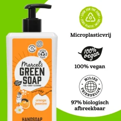 Marcel's Green Soap Orange & Jasmine Handzeep
