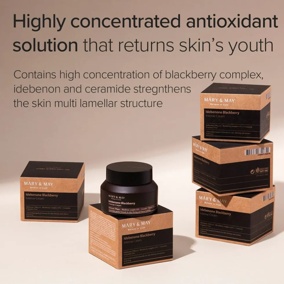 Mary & May Idebenone + Blackberry Complex Intensive Total Care Cream