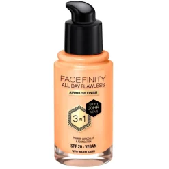 Max Factor Facefinity All Day Flawless W70 Warm Sand Foundation
