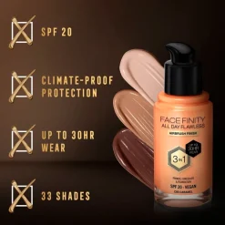 Max Factor Facefinity All Day Flawless C85 Caramel Foundation