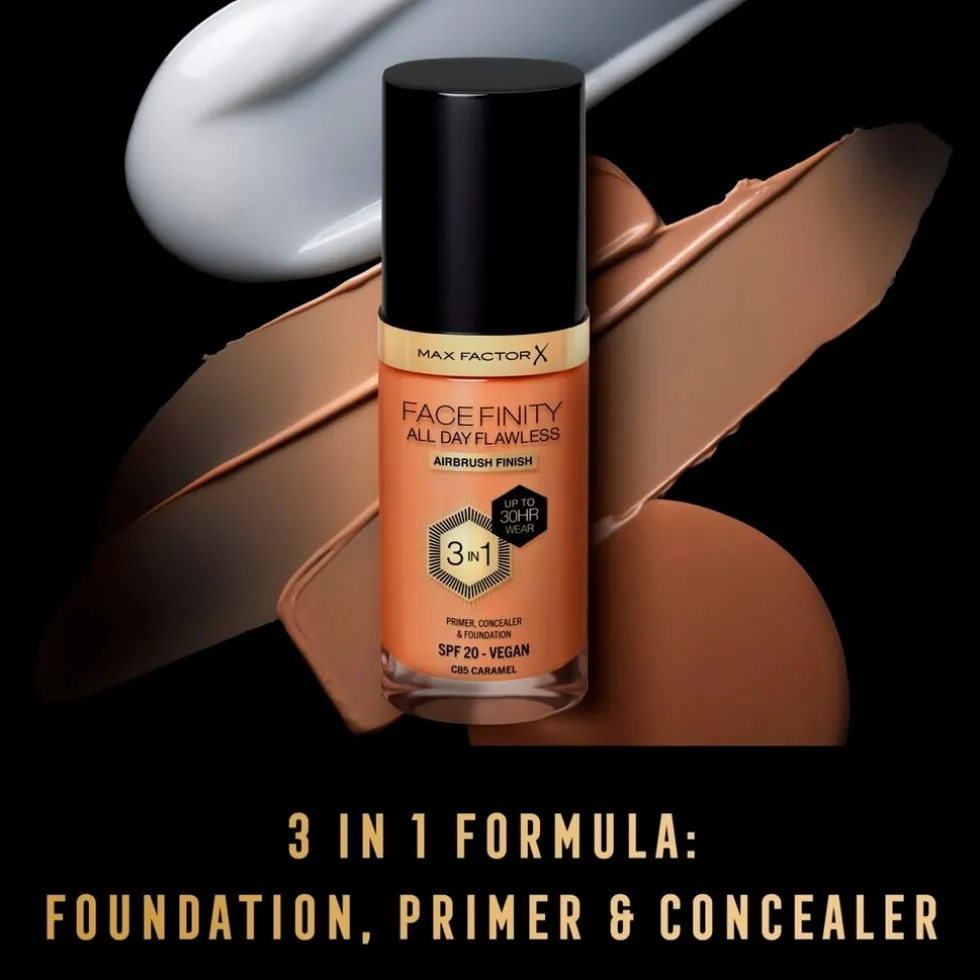 Max Factor Facefinity All Day Flawless C85 Caramel Foundation