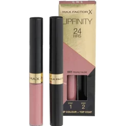 Max Factor Lipfinity 2-Step 001 Pearly Nude Long Lasting Lipstick