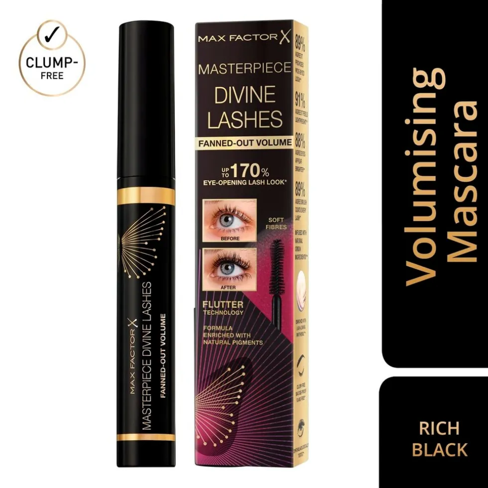 Max Factor Masterpiece Divine Lashes Rich Black Mascara