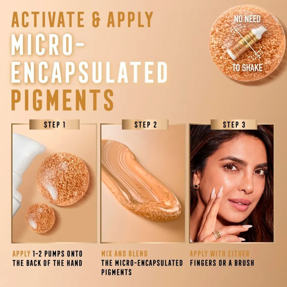 Max Factor Miracle Pure 3 Light Hydratint Essence Foundation