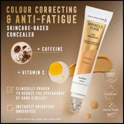 Max Factor Miracle Pure Cream Concealer 01 Rose Eye Enhancer