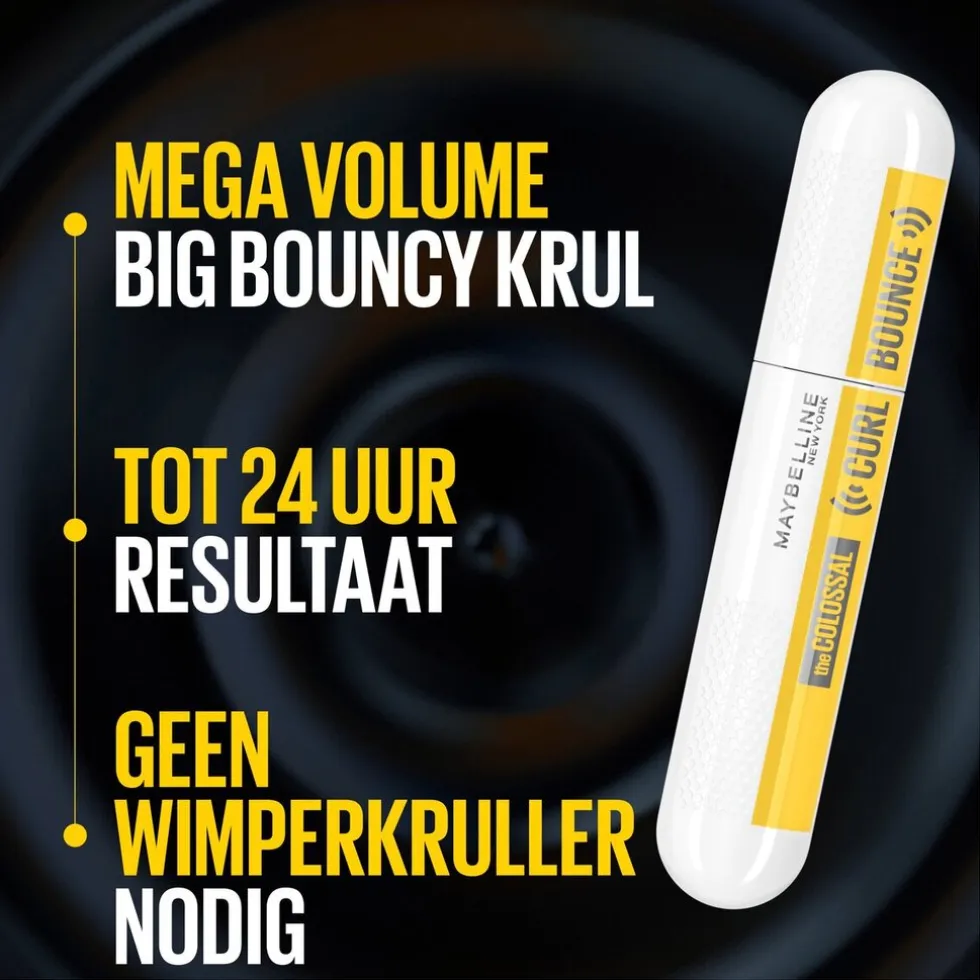 Maybelline New York Colossal Curl Bounce Black Mascara