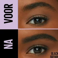 Maybelline New York Express Brow Duo 05 Black Brown Wenkbrauwpotlood