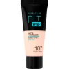 Maybelline New York Fit Me Matte & Poreless 107 Rose Beige Foundation