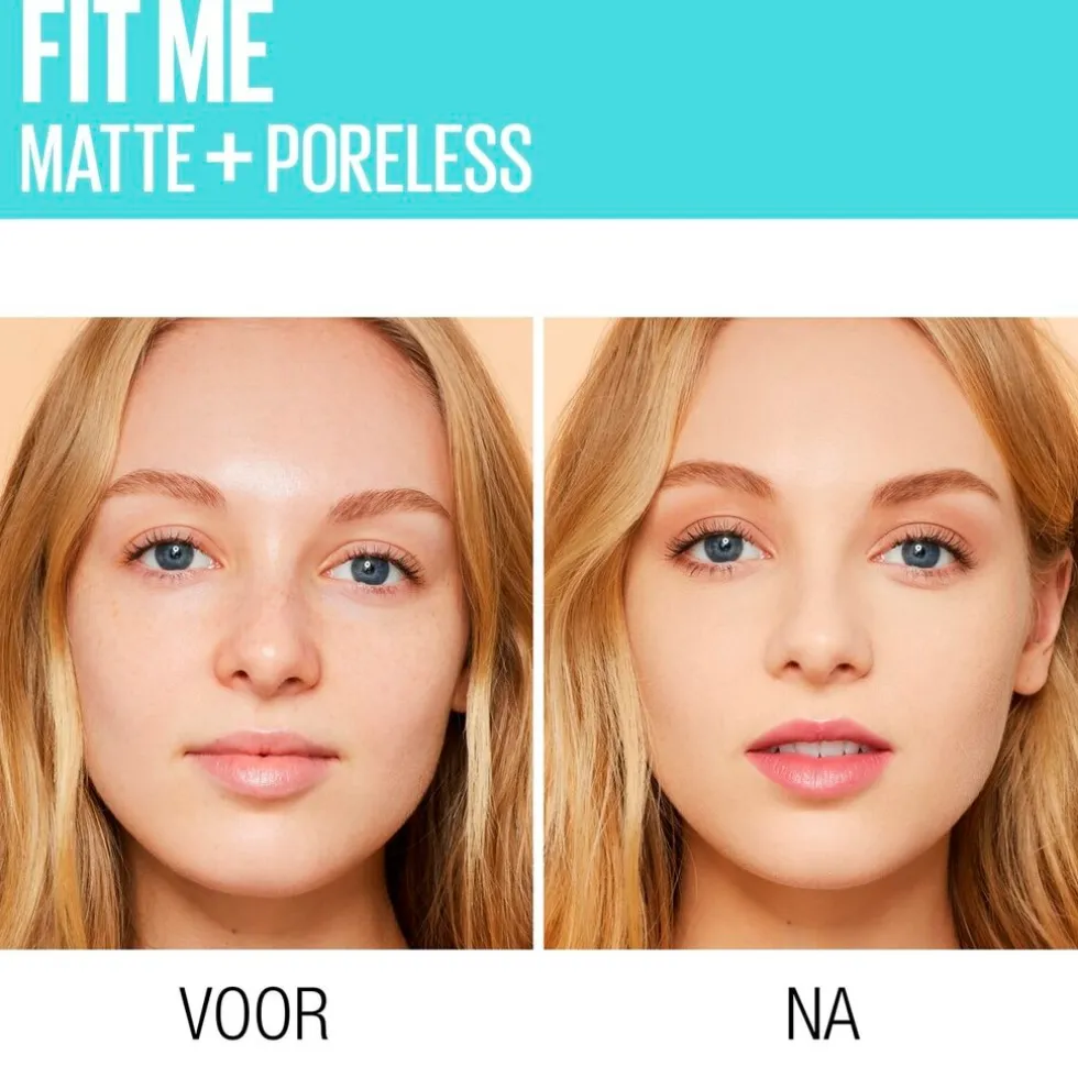 Maybelline New York Fit Me Matte & Poreless 100 Warm Ivory Foundation
