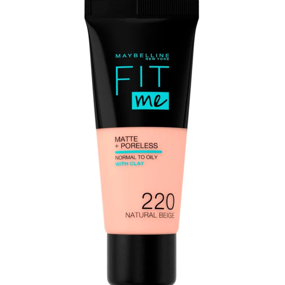Maybelline New York Fit Me Matte & Poreless 220 Natural Beige Foundation
