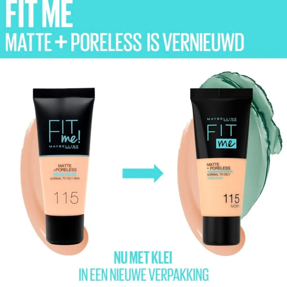 Maybelline New York Fit Me Matte & Poreless 220 Natural Beige Foundation