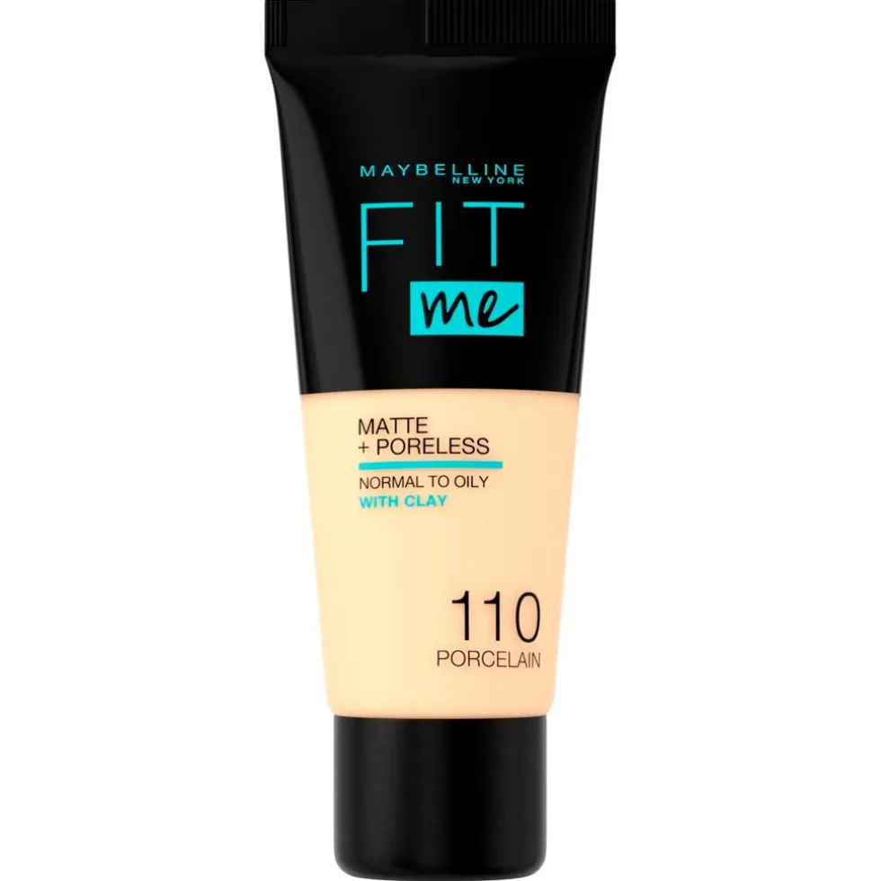 Maybelline New York Fit Me Matte & Poreless 110 Porcelain Foundation