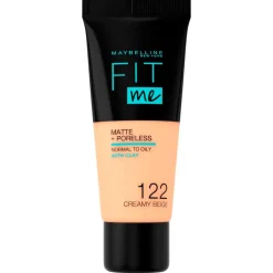 Maybelline New York Fit Me Matte & Poreless 122 Creamy Beige Foundation