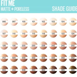 Maybelline New York Fit Me Matte & Poreless 122 Creamy Beige Foundation