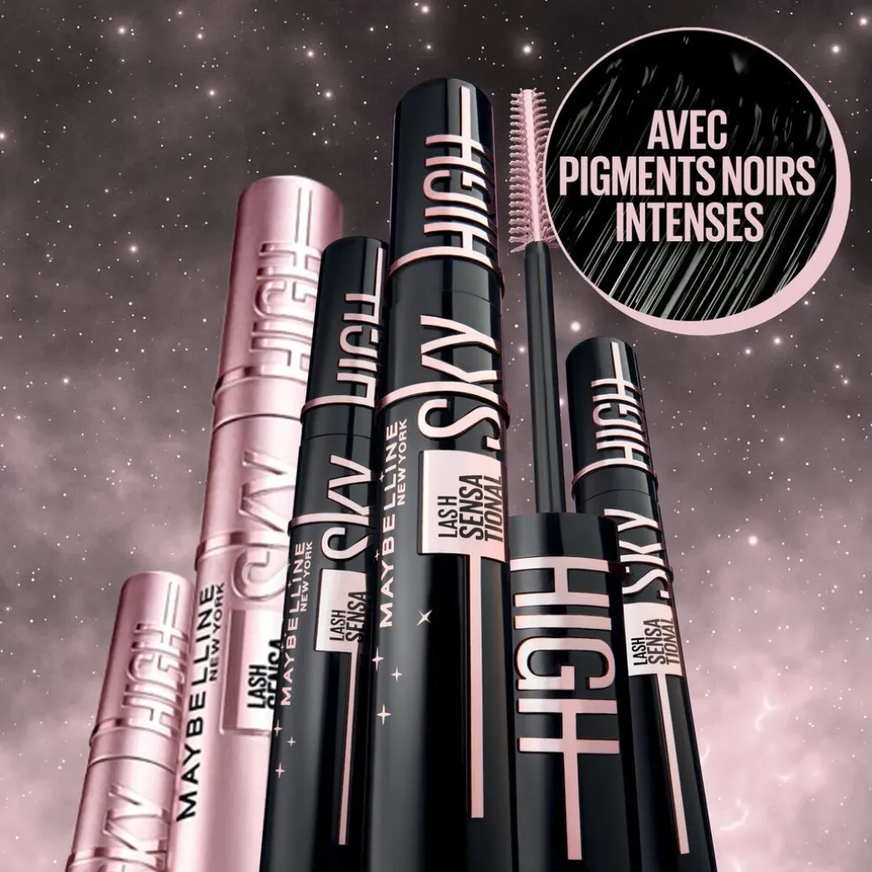 Maybelline New York Lash Sensational Sky High Cosmic Black Mascara