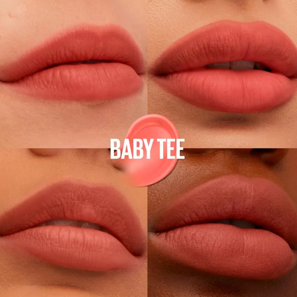 Maybelline New York SuperStay Teddy Tint 25 Baby Tee Lippenstift