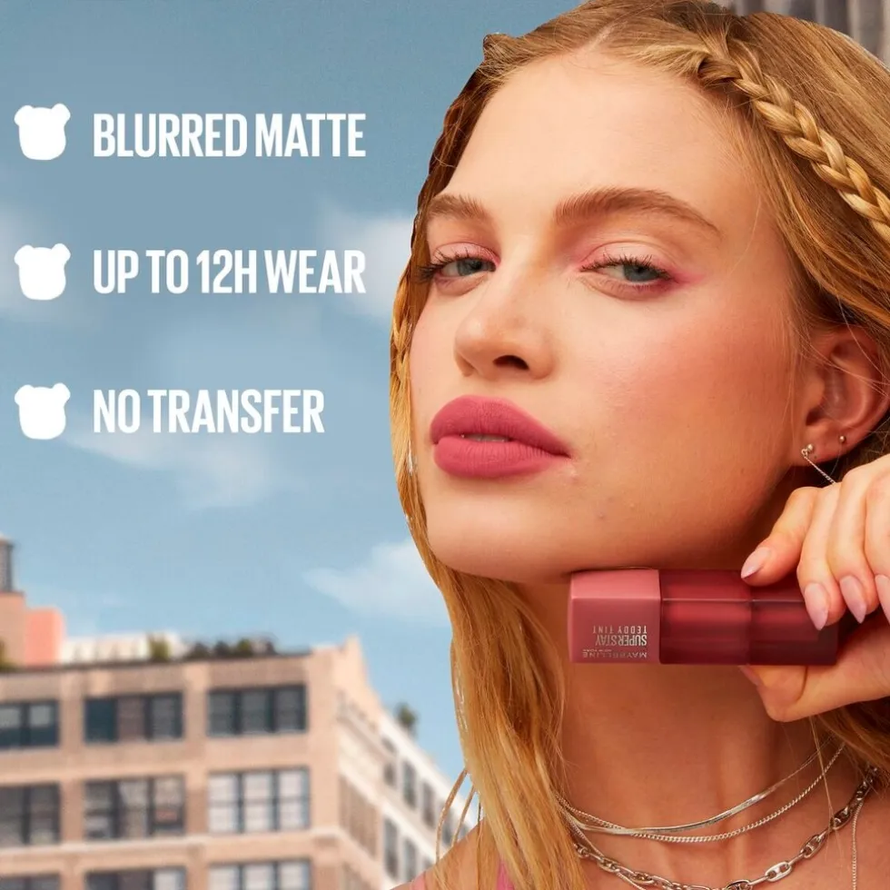 Maybelline New York SuperStay Teddy Tint 25 Baby Tee Lippenstift