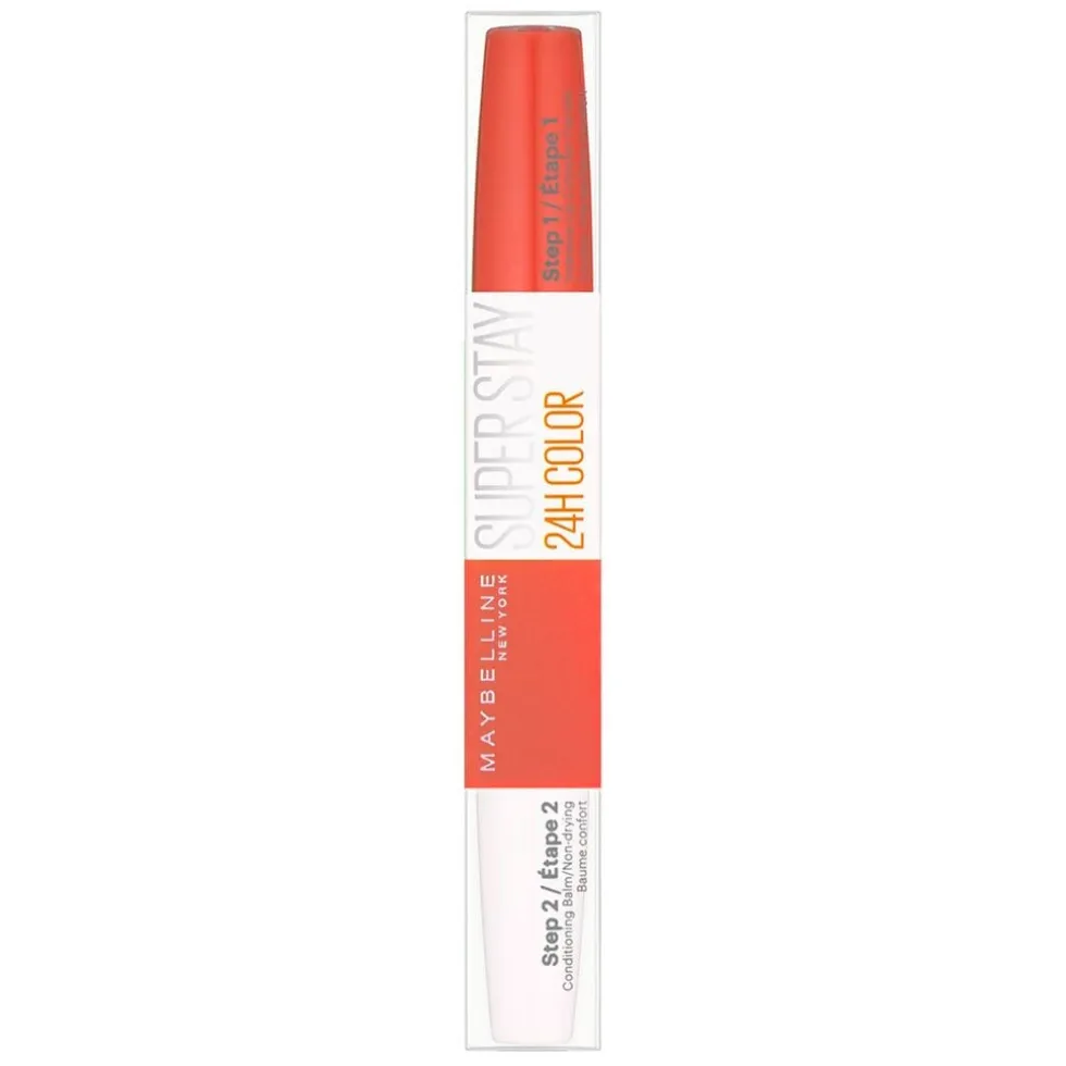 Maybelline New York Superstay 24h 444 Cosmic Coral Lipstick