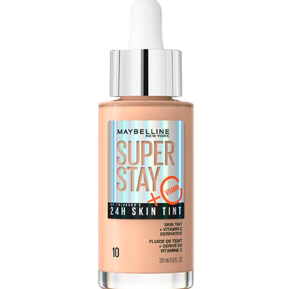Maybelline New York SuperStay 24H Skin Tint 10 Foundation