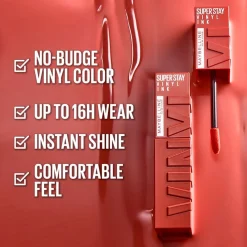 Maybelline New York Superstay Vinyl Ink 125 Keen Lipstick