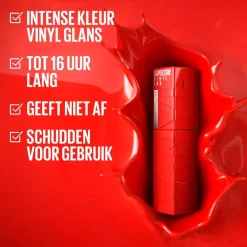 Maybelline New York SuperStay Vinyl Ink 35 Cheeky Lipstick