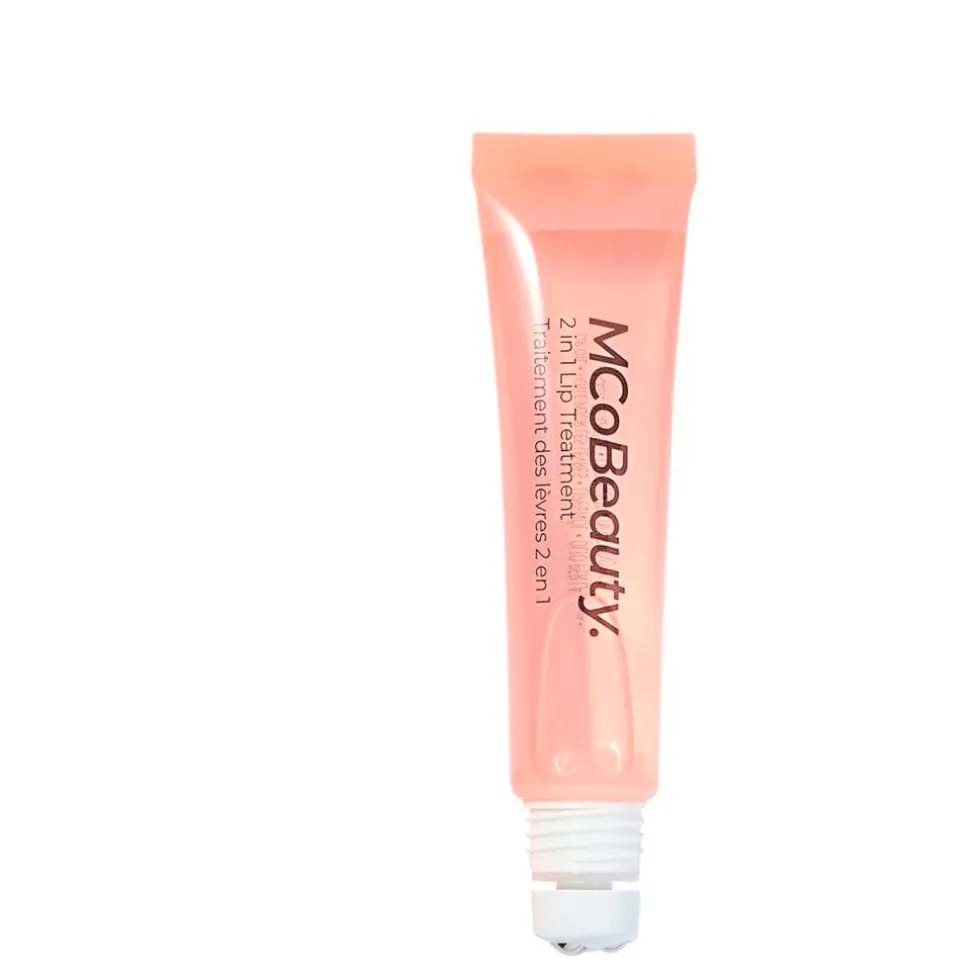 MCoBeauty Glow & Treat Peach 2-in-1 Lip Treatment