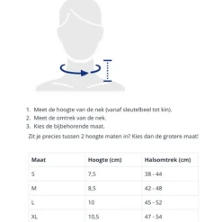 Medical Brace Zachte Nekkraag Wit