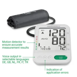 medisana BU 586 sprekende bovenarm bloeddrukmeter