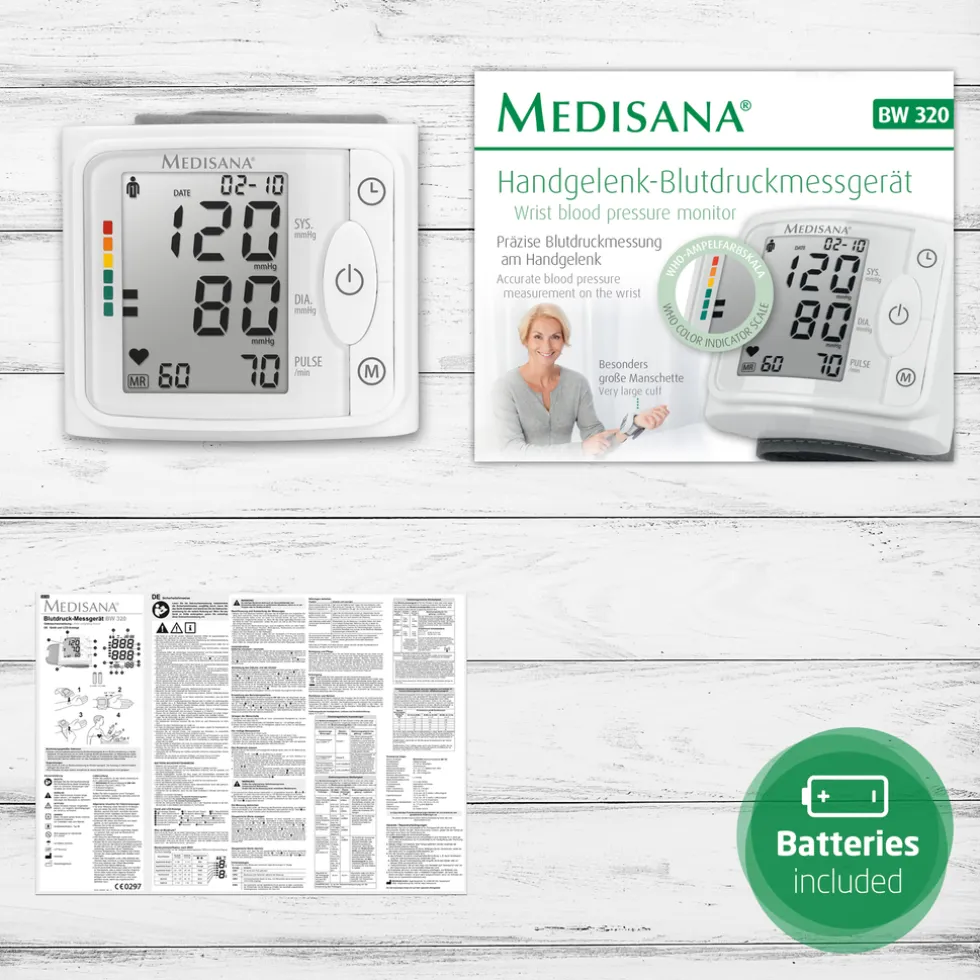 medisana BW 320 Polsbloeddrukmeter
