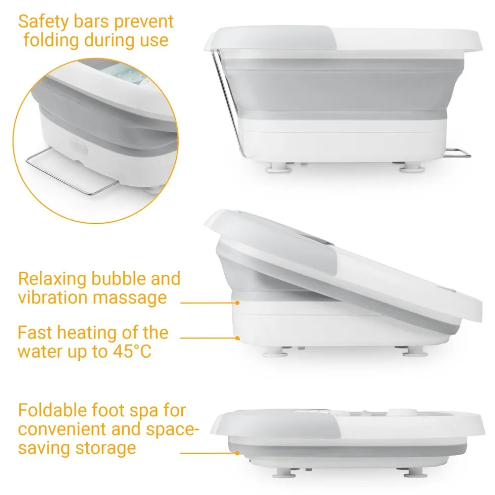 medisana FS 886 Opvouwbaar voetbubbelbad