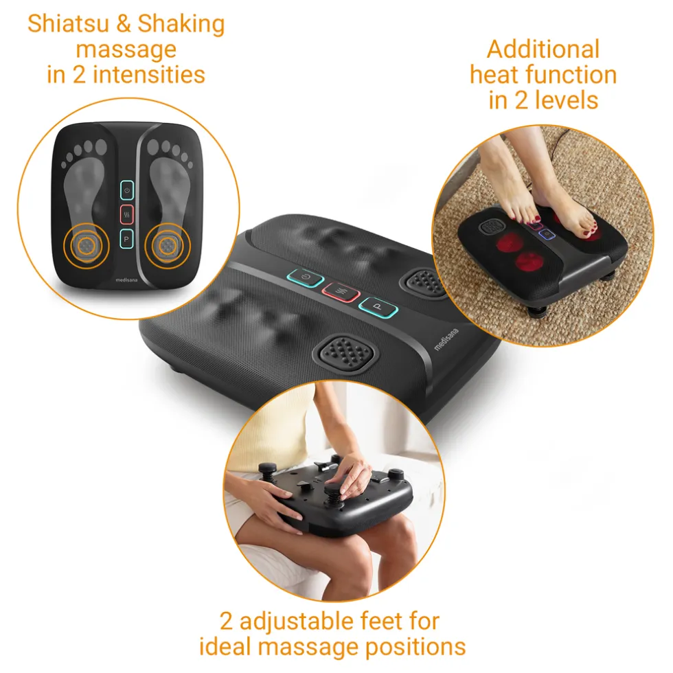 medisana LM 100 2 in 1 voet en been massageapparaat